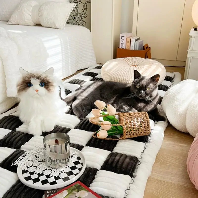 Stylish Anti-Hair and Anti-Scratch Mat