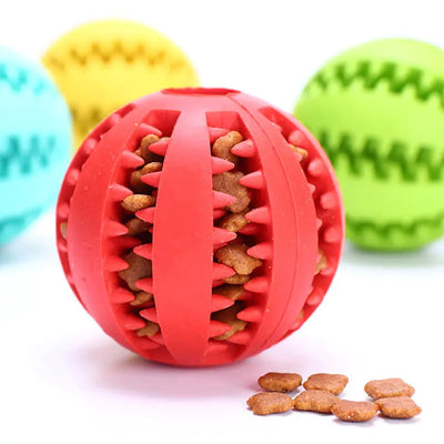 Rubber Ball Dog Toy